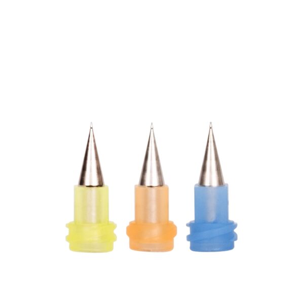Sterile micron precision conical nozzles
